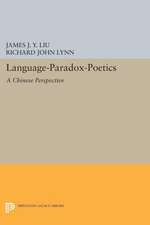 Language–Paradox–Poetics – A Chinese Perspective