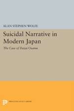 Suicidal Narrative in Modern Japan – The Case of Dazai Osamu