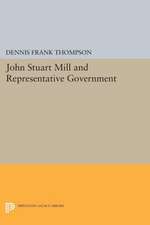 John Stuart Mill and Representative Government