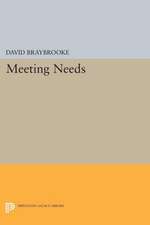 Meeting Needs