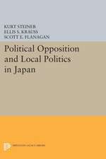 Political Opposition and Local Politics in Japan