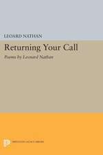 Returning Your Call – Poems