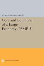 Core and Equilibria of a Large Economy. (PSME–5)