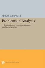 Problems in Analysis – A Symposium in Honor of Salomon Bochner (PMS–31)