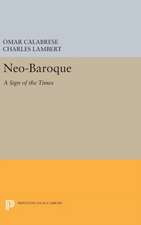 Neo–Baroque – A Sign of the Times