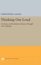 Thinking Out Loud