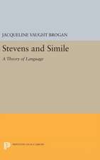 Stevens and Simile – A Theory of Language