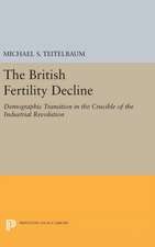 The British Fertility Decline – Demographic Transition in the Crucible of the Industrial Revolution