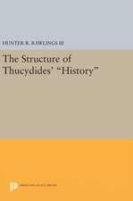 The Structure of Thucydides` History