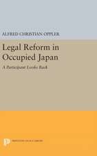 Legal Reform in Occupied Japan – A Participant Looks Back