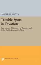 Trouble Spots in Taxation