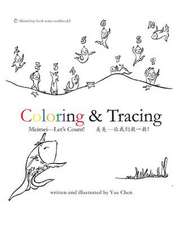 Coloring & Tracing Meimei--- Let's Count!