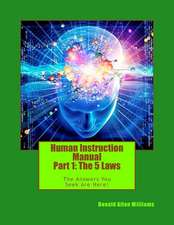 Human Instruction Manual - Part 1