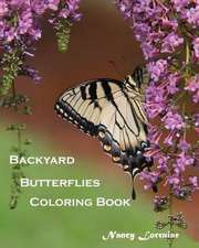 Backyard Butterflies Coloring Book