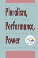 CRITICAL PLURALISM DEMOCRATIC