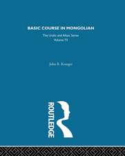 Basic Course in Mongolian