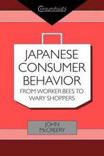 Japanese Consumer Behaviour: From Worker Bees to Wary Shoppers