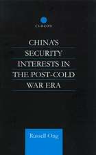 China's Security Interests in the Post-Cold War Era