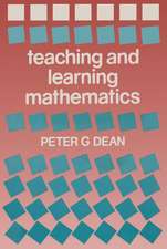 Teaching and Learning Mathematics