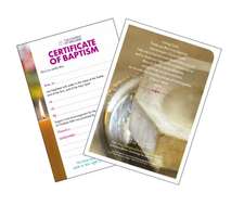 Certificate of Baptism: Pack of 20