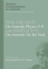 Philoponus: On Aristotle Physics 5-8 with Simplicius: On Aristotle on the Void