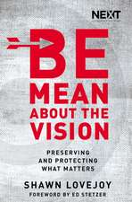 Be Mean About the Vision: Preserving and Protecting What Matters