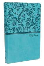 KJV Deluxe Gift Bible, Teal Leathersoft, Red Letter, Comfort Print: King James Version: King James Version