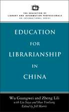 Education for Librarianship in China