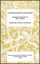 Austroasiatic Languages: Essays in Honour of H. L. Shorto