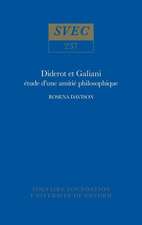 Diderot et Galiani – étude d`une amitié philosophique