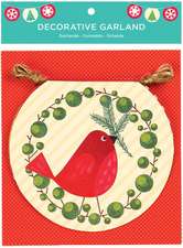 Treetop Birds Decorative Garland