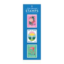 Ever Upward Stamps Shaped Magnetic Bookmarks