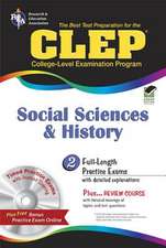 CLEP Social Sciences and History [With CDROM]