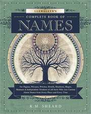 Llewellyn's Complete Book of Names: For Pagans, Wiccans, Druids, Heathens, Mages, Shamans & Independent Thinkers of All Sorts Who Are Curious about Na