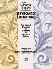 First Steps in Keyboard Literature