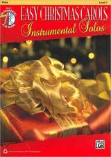 Easy Christmas Carols Instrumental Solos: Flute, Level 1