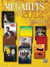 Megahits of 2012: Piano/Vocal/Guitar