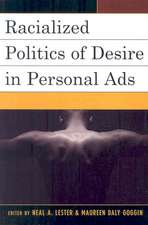 Racialized Politics of Desire in Personal Ads