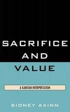 Sacrifice and Value