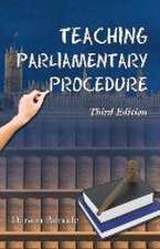 Teaching Parliamentary Procedure