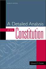 A Detailed Analysis of the Constitution