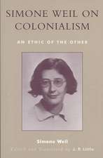Simone Weil on Colonialism