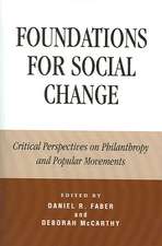 Foundations for Social Change