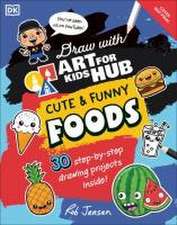 Draw with Art for Kids Hub Cute and Funny Foods