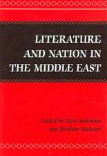 Literature and Nation in the Middle East