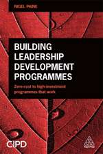 Building Leadership Development Programmes