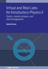 Virtual and Real Labs for Introductory Physics II