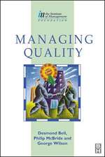 Managing Quality