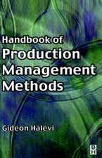 Handbook of Production Management Methods