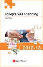 TOLLEYS VAT PLANNING 201213 PART OF THE